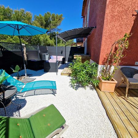 L'Instant Mer - Bord De Mer - Studio Avec Grand Jardin A La Capte Hyères Extérieur photo