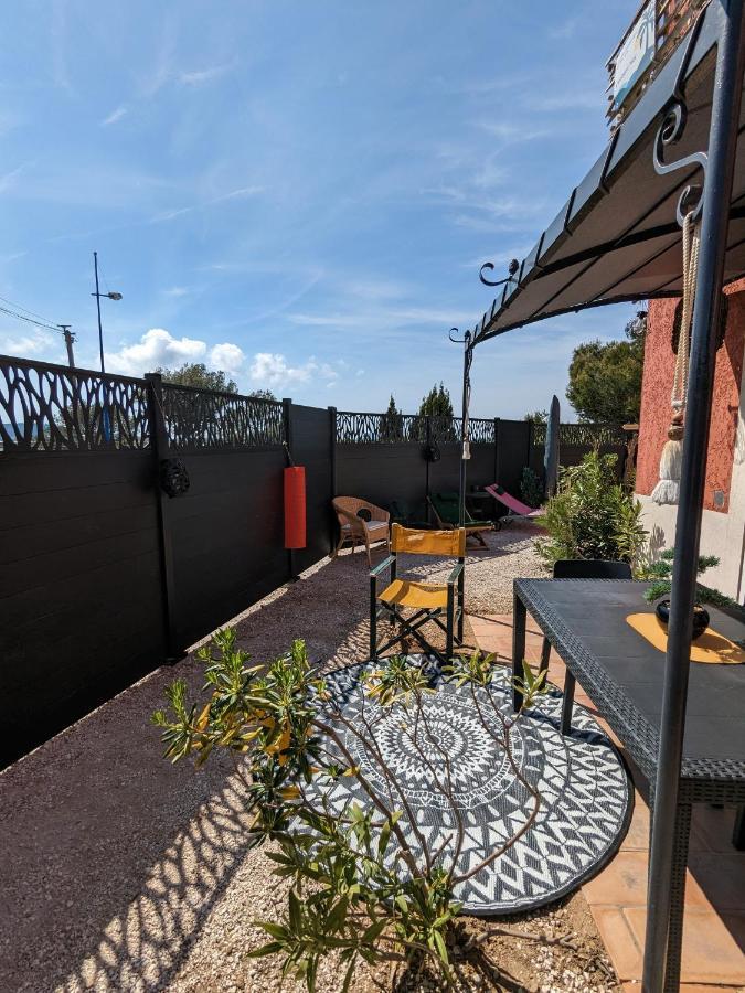 L'Instant Mer - Bord De Mer - Studio Avec Grand Jardin A La Capte Hyères Extérieur photo