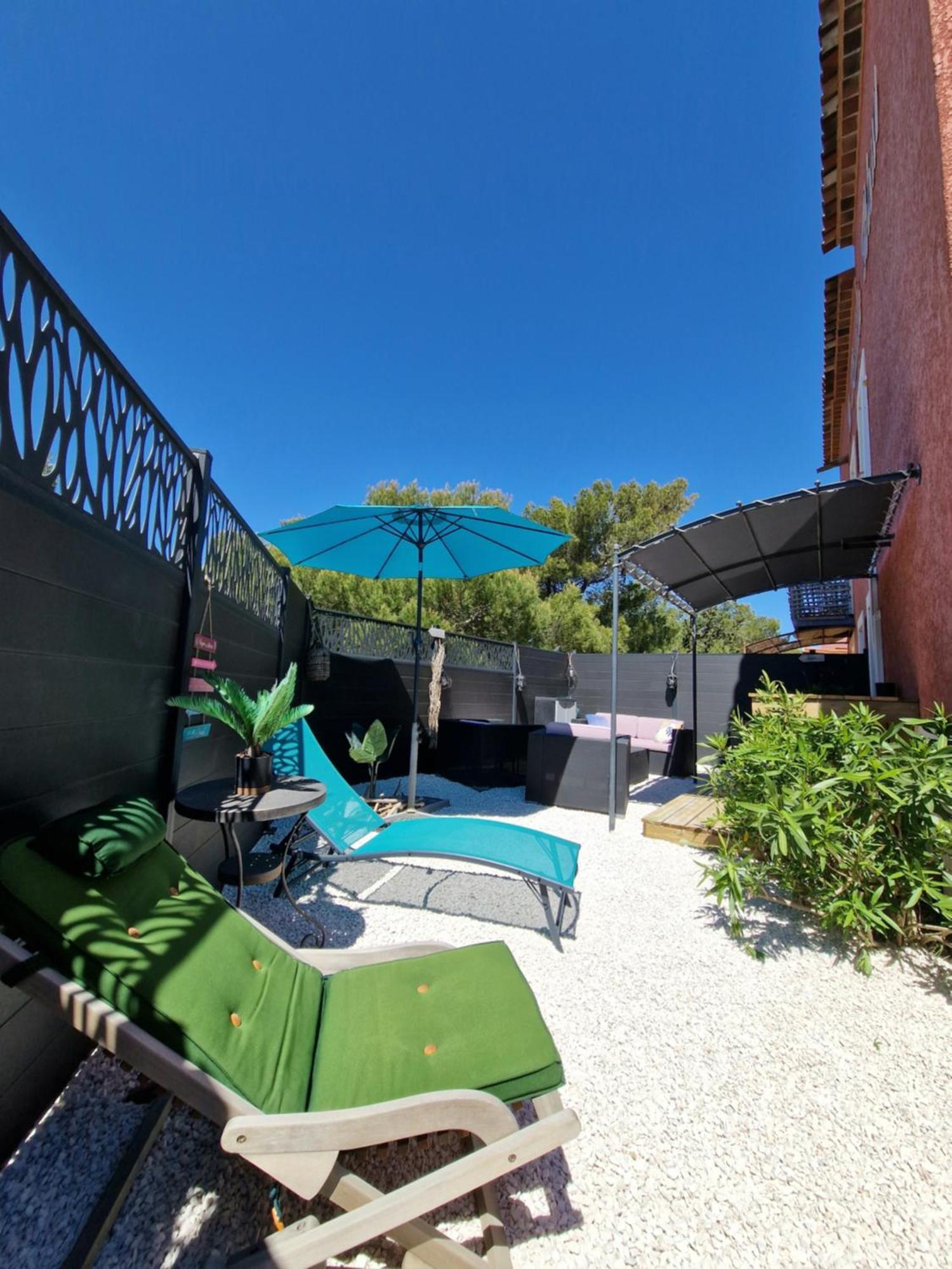 L'Instant Mer - Bord De Mer - Studio Avec Grand Jardin A La Capte Hyères Extérieur photo