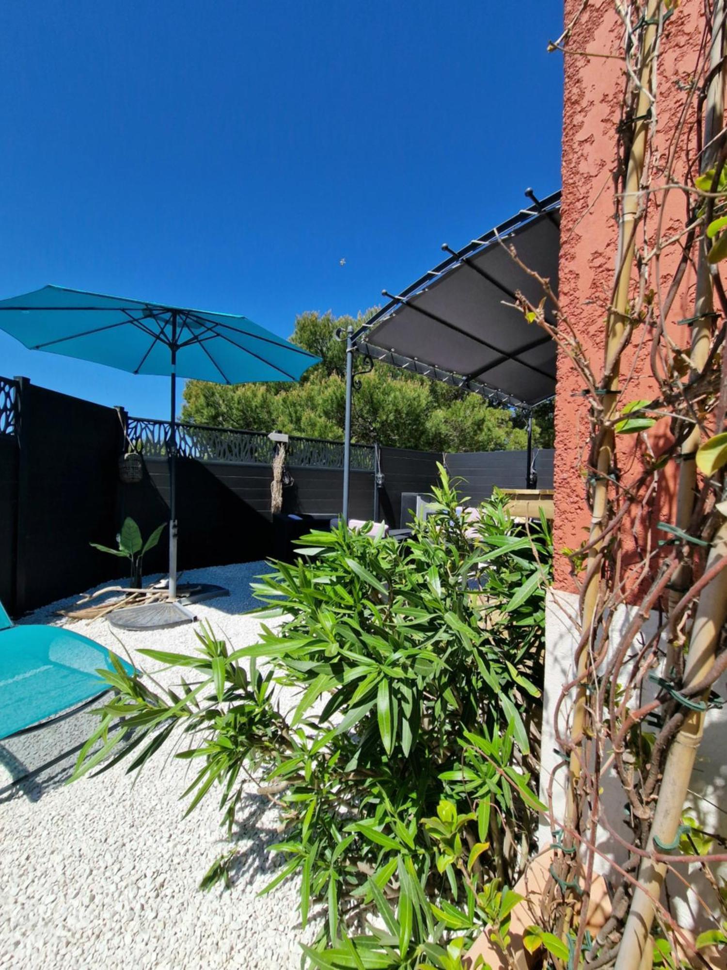 L'Instant Mer - Bord De Mer - Studio Avec Grand Jardin A La Capte Hyères Extérieur photo
